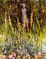 El Jardín Gladiolos Claude Monet Impresionismo Flores